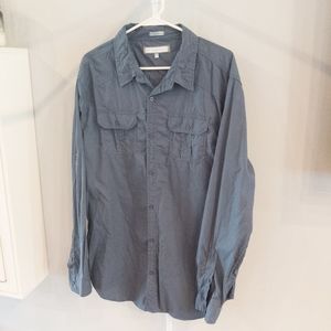 pd&c slim fit long sleeved button down shirt XXL